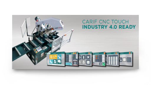 CARIF CNC TOUCH SCREEN … INDUSTRY 4.0 READY