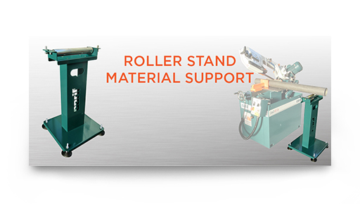 Roller stand / material support